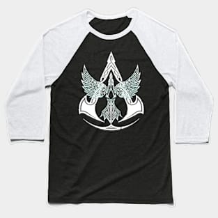 Valhalla Odin crow Baseball T-Shirt